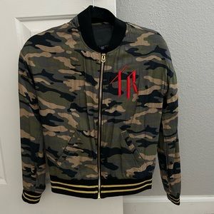 True Religion Women’s Camo Bomber Jacket